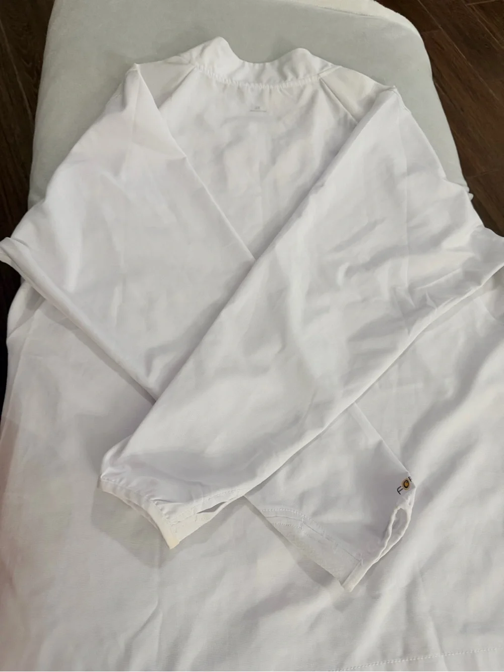 Carhartt White Lightweight Zip-Front Shirt Jacket